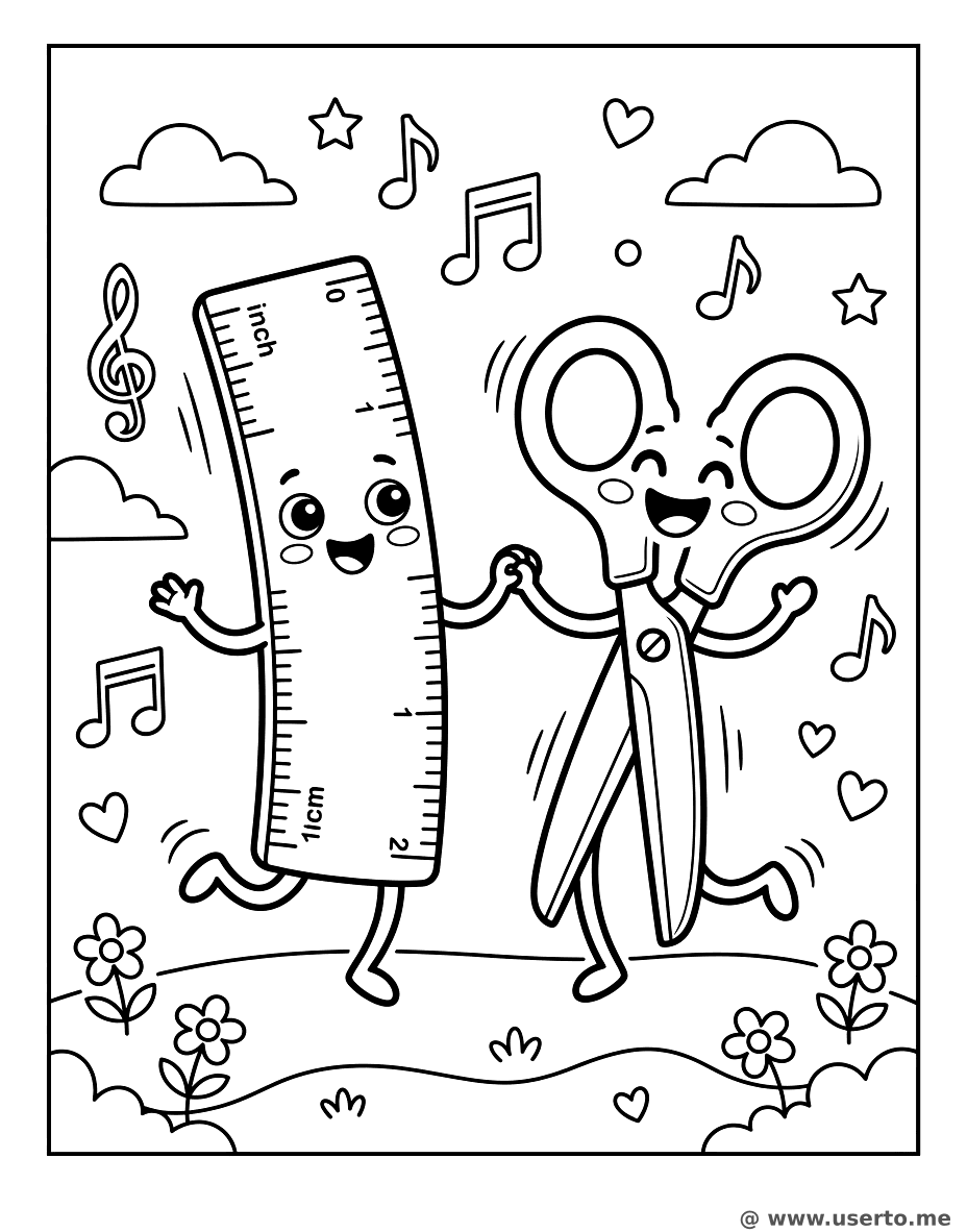 춤추는 자와 가위