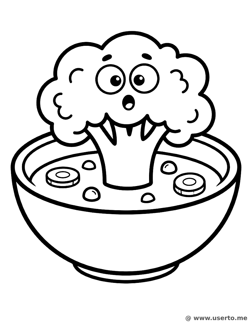 El Baño de Sopa Caliente de Brócoli