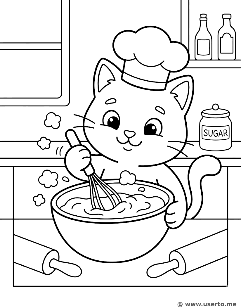 El Lío de Harina del Gato Panadero