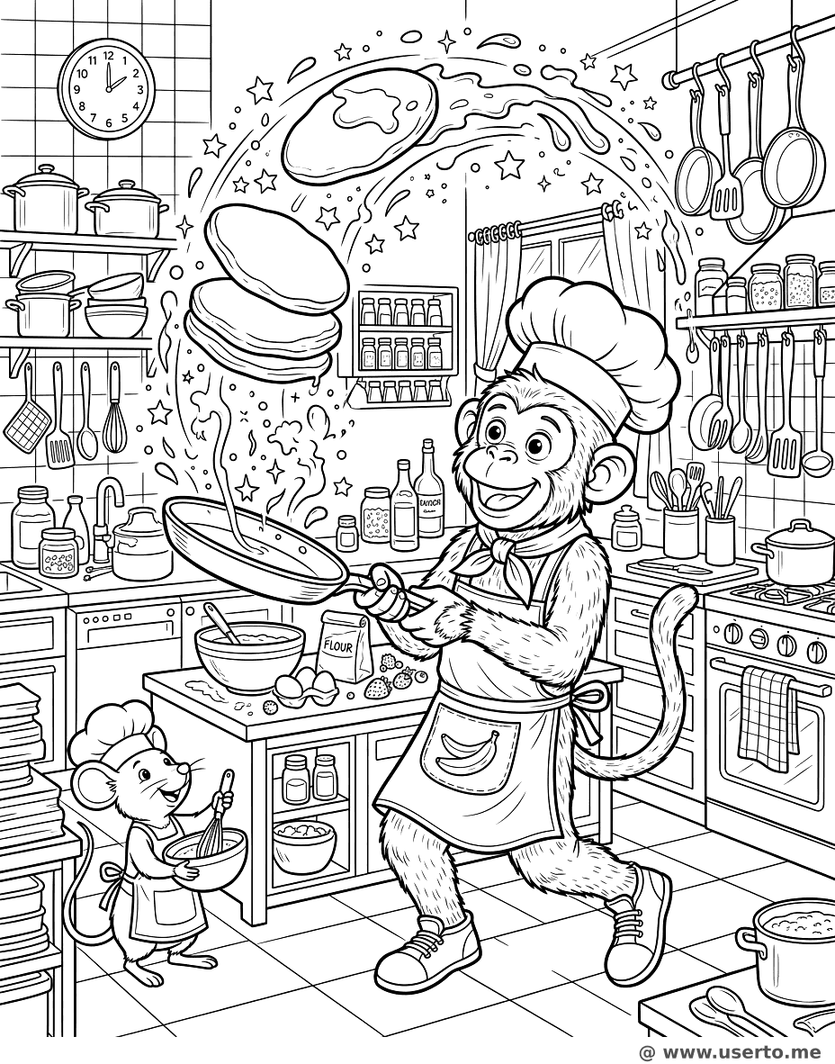 원숭이 요리사의 주방