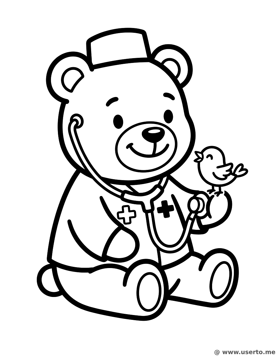Friendly Doctor Bear
