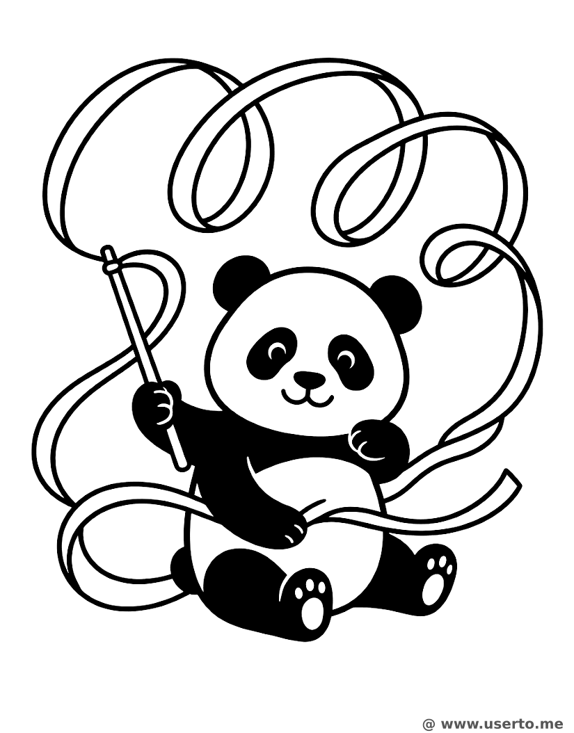 A Dança de Fitas da Panda