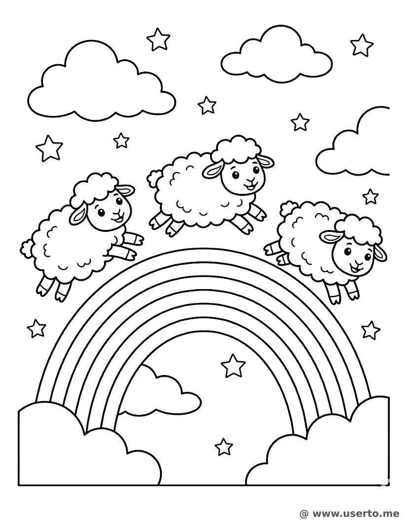 Rainbow Bridge Sheep Leap