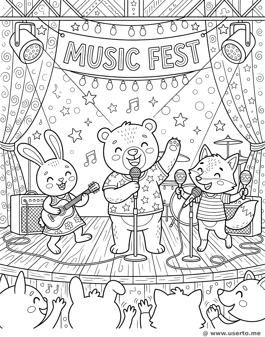 동물 아이돌 밴드