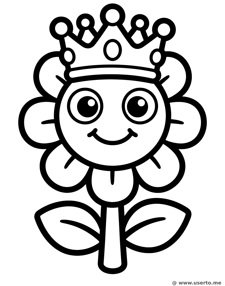 왕관 쓴 해바라기