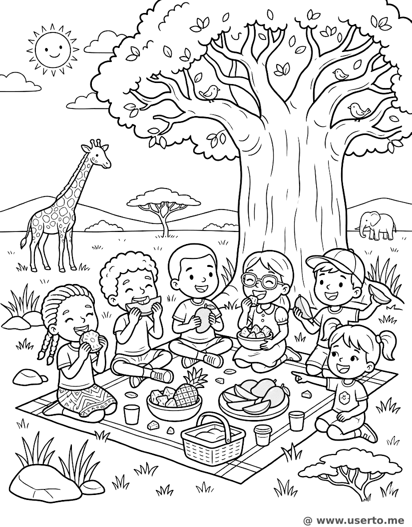 Picnic de Frutas de Baobab