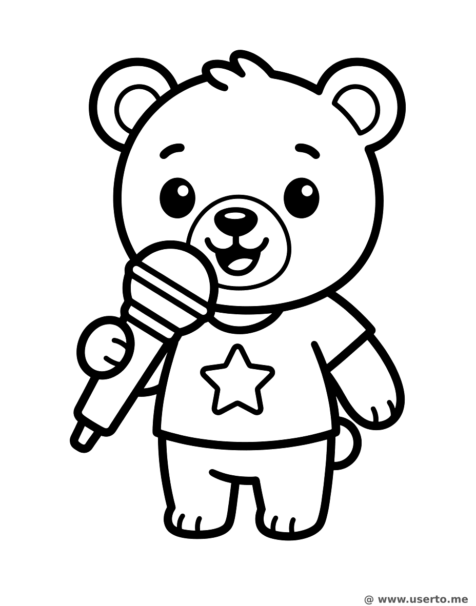 Singing Baby Bear Star