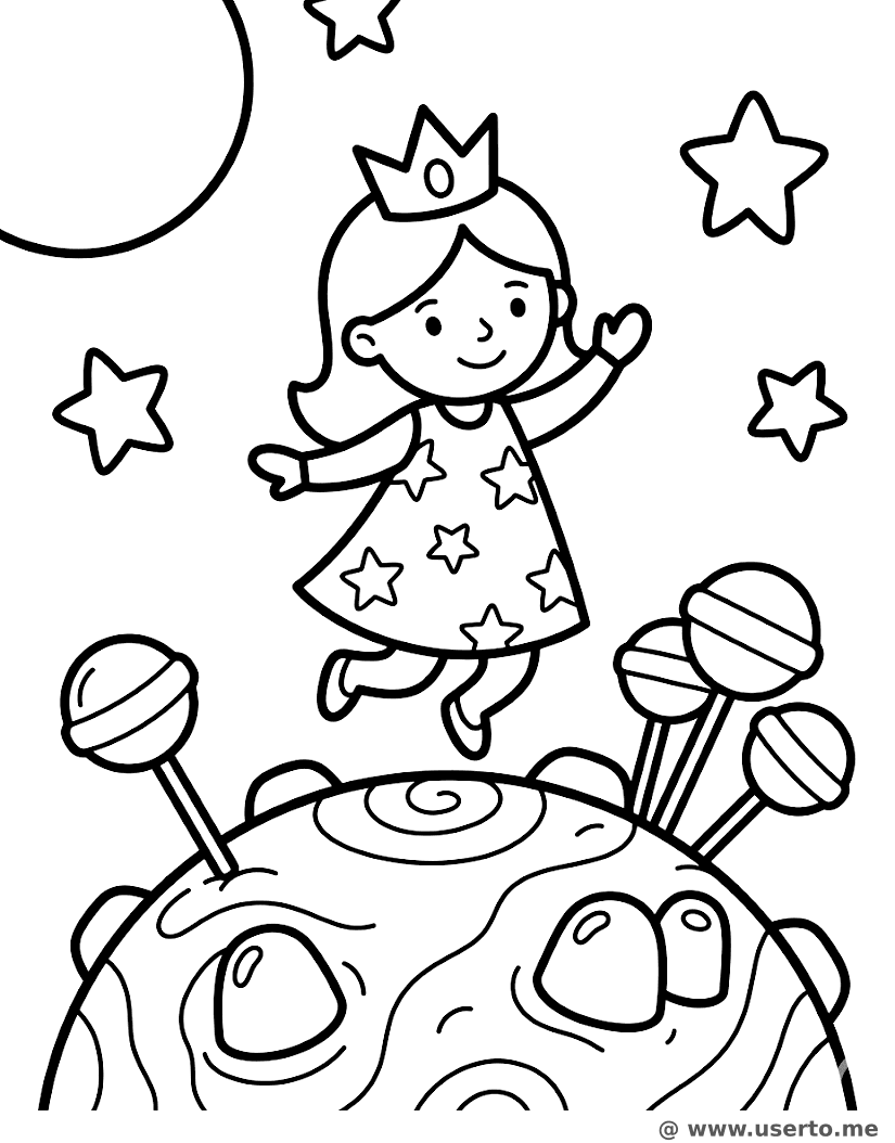 La Princesa de los Caramelos Galácticos