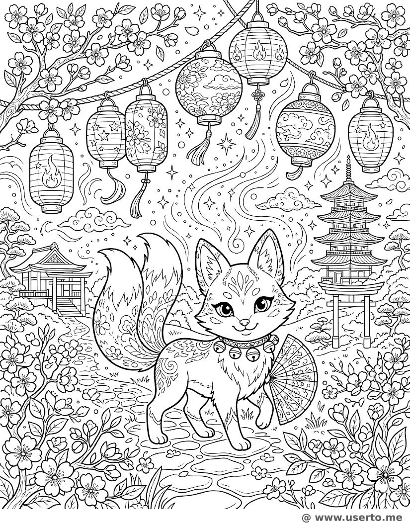 Los Farolillos Mágicos de Kitsune