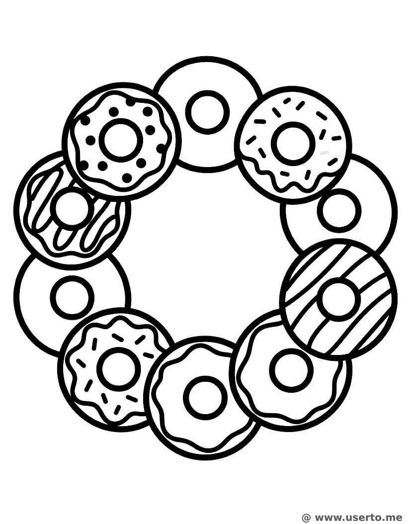 Süße Donut-Galaxie