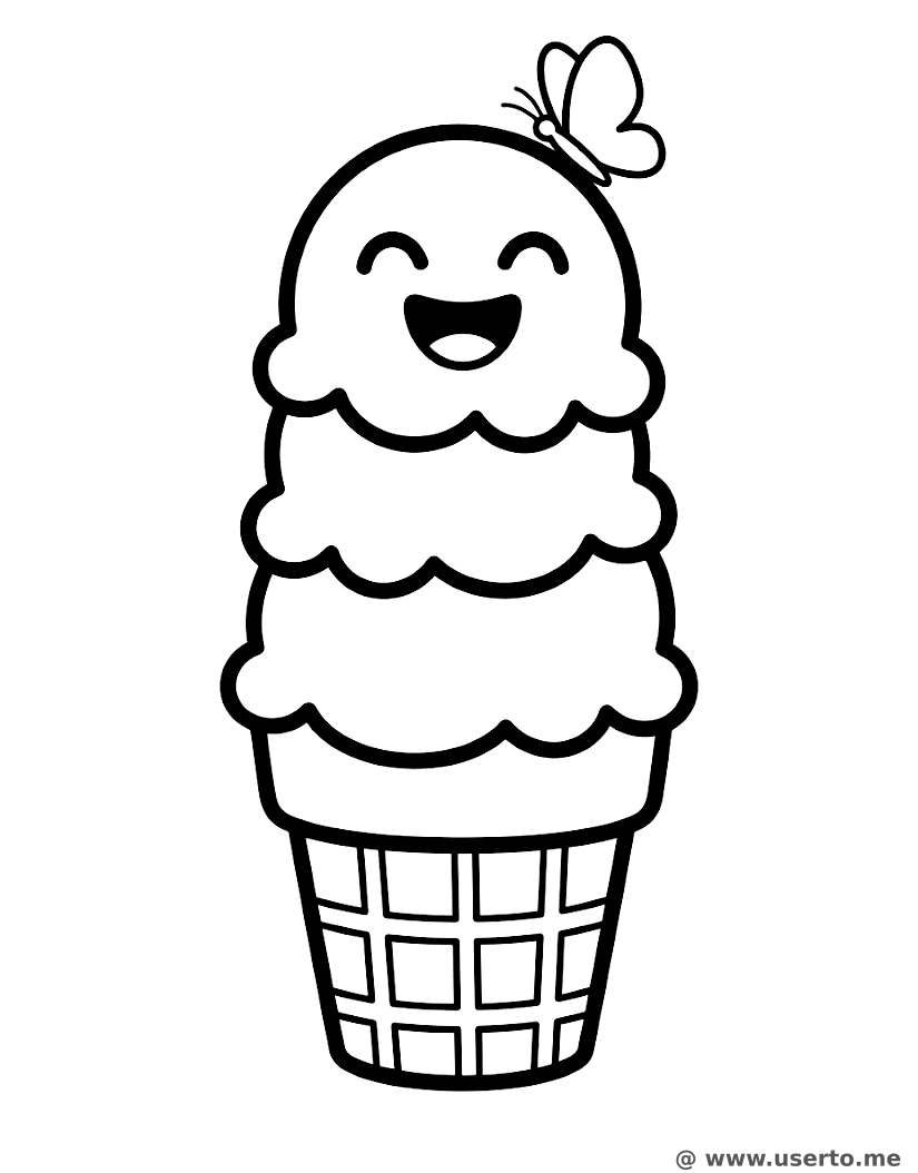 Die kichernde Gelato-Tüte
