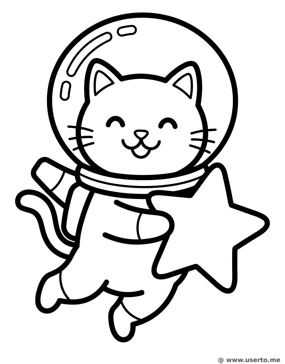 Astronaut Cat