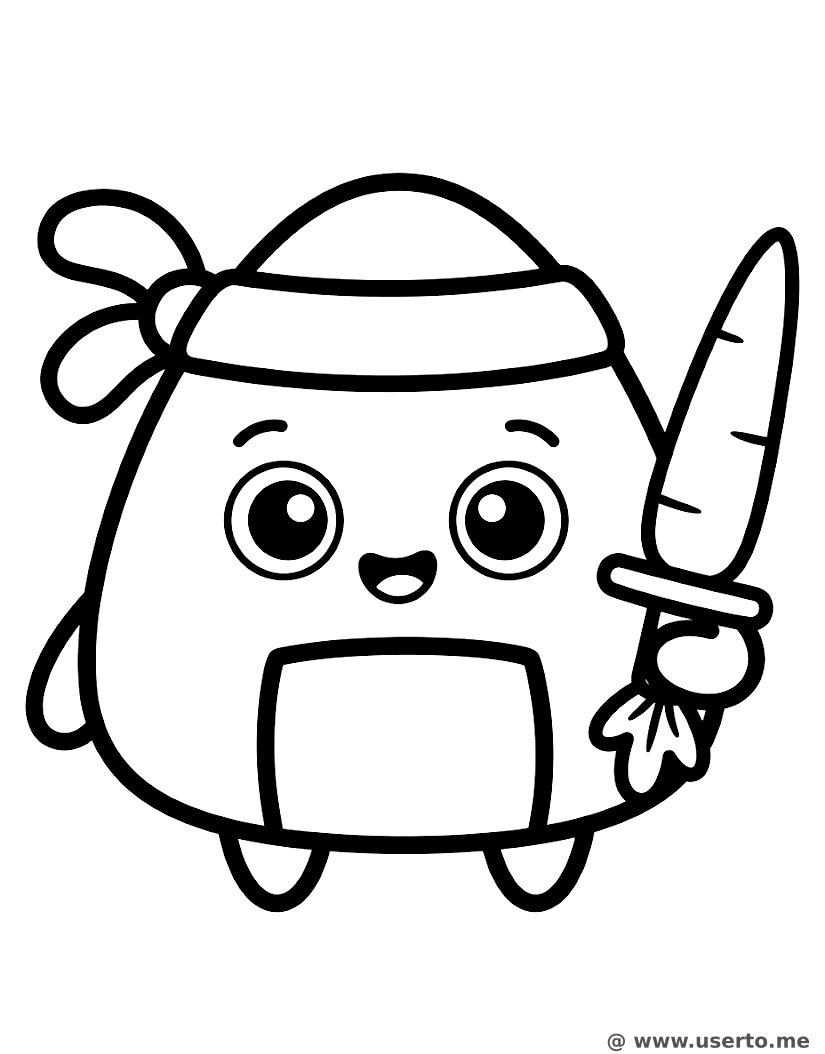 El Valiente Ninja Onigiri