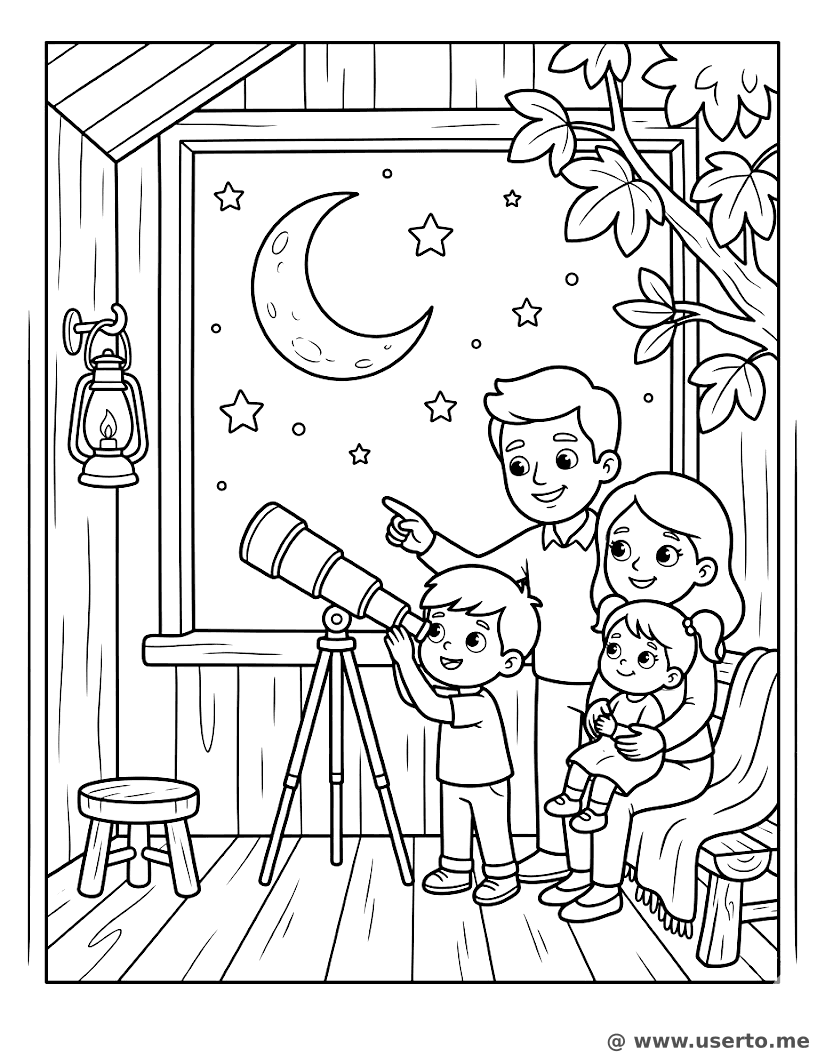 Caza de galaxias en la casa del árbol