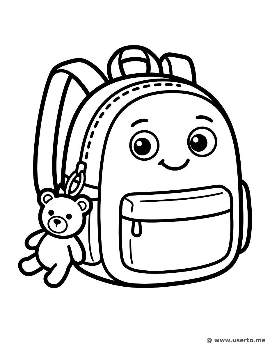 곰돌이 가방 요정