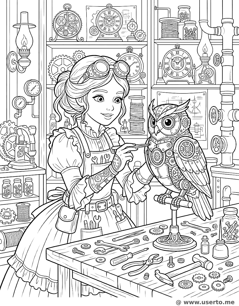 The Clockwork Princess's Workshop