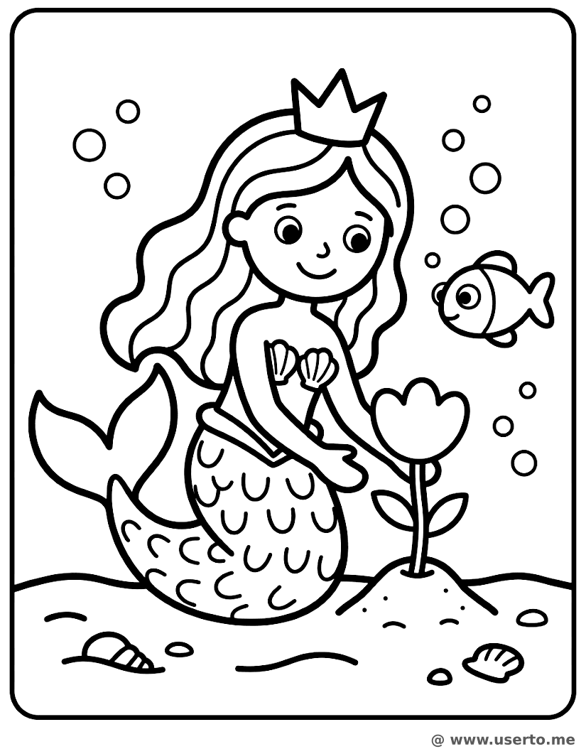 Ozean-Garten-Prinzessin
