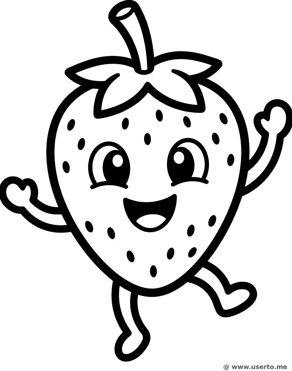 춤추는 딸기 친구