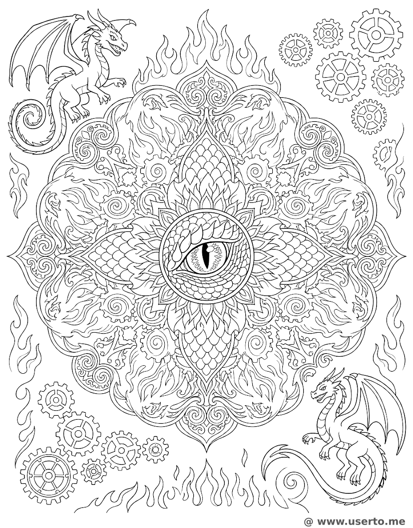 Mechanical Dragon Eye