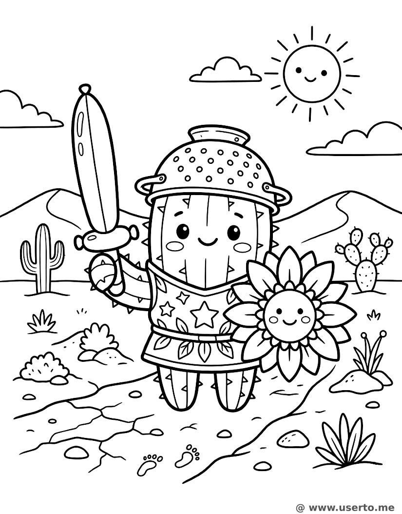 The Cactus Knight's Quest