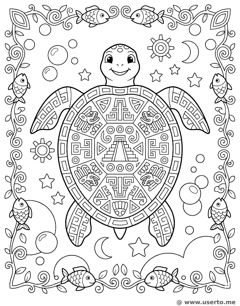 Tortuga de la Selva Maya Antigua