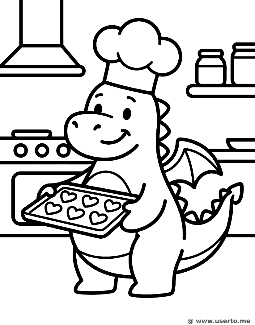 Las Galletas de Corazón del Chef Drago