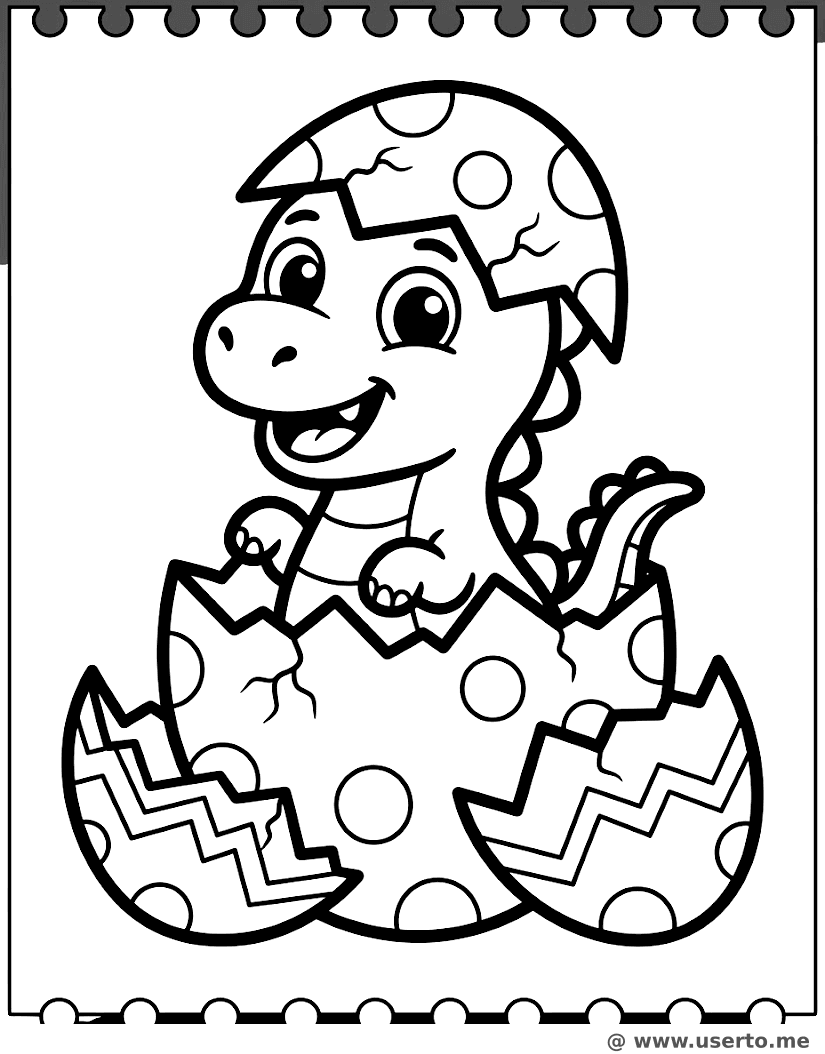 Baby Dino's First Crack