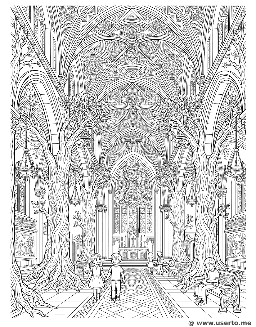 The Stone Forest Cathedral