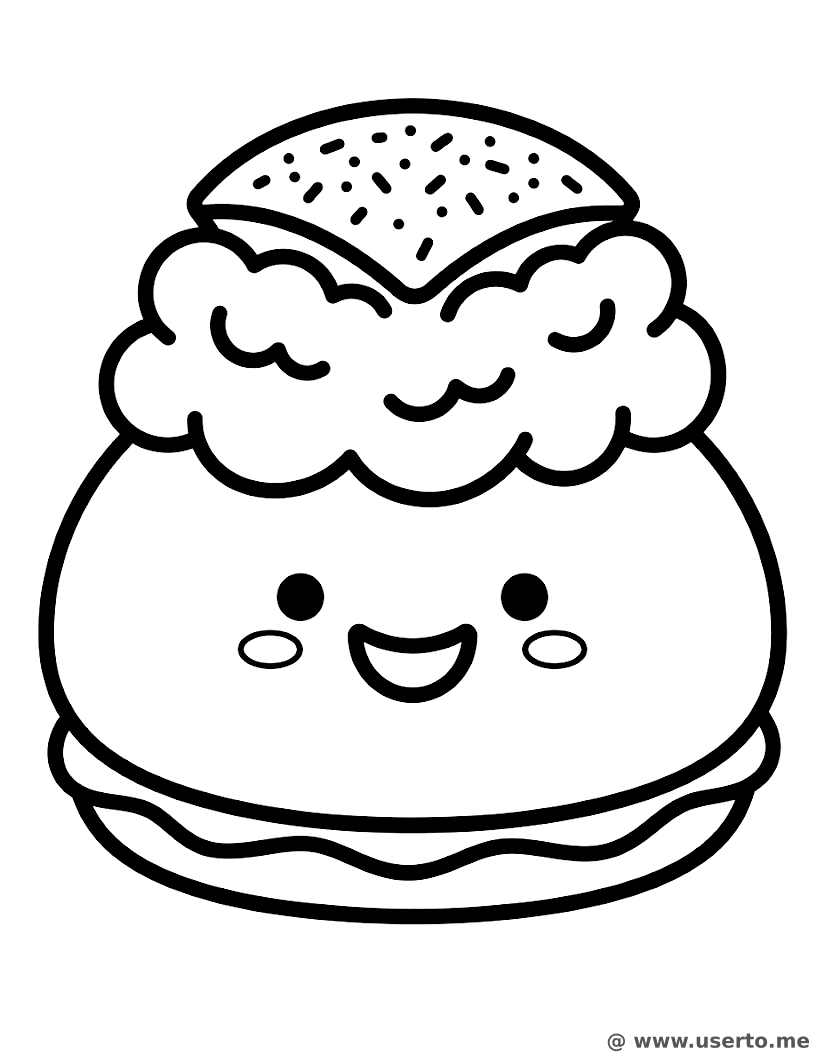 Happy Swedish Semla Bun