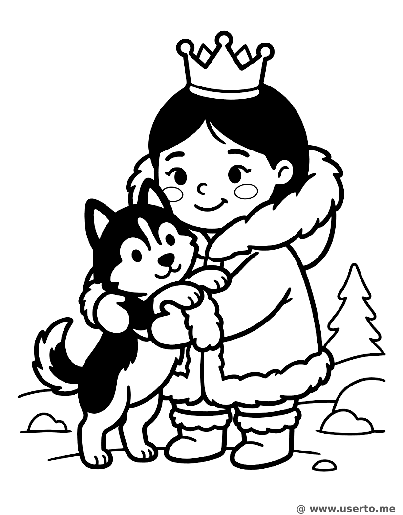 Princesa de la Nieve Inuit
