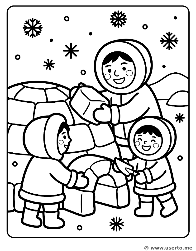 Arctic Igloo Family Fun