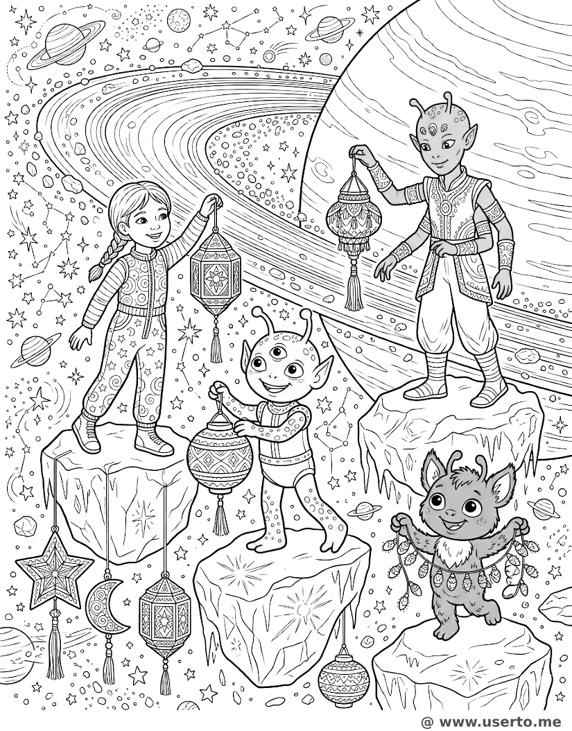 Das Laternenfest des Saturns