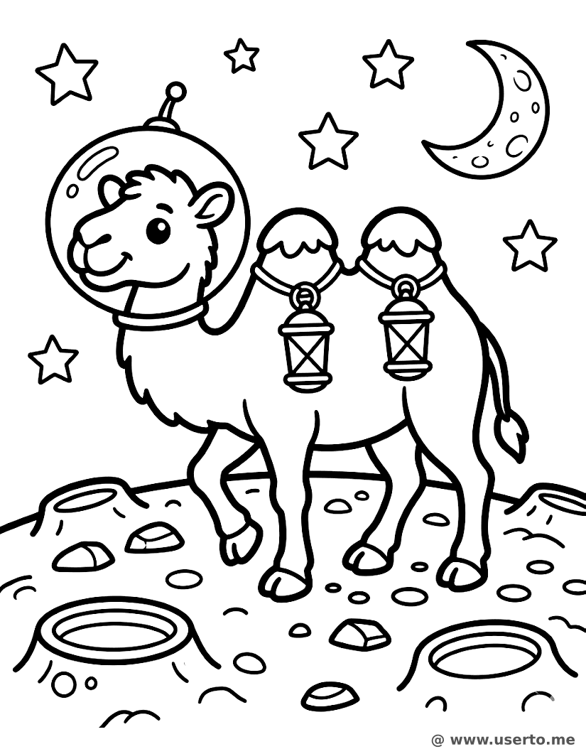 Caravana na Lua do Deserto