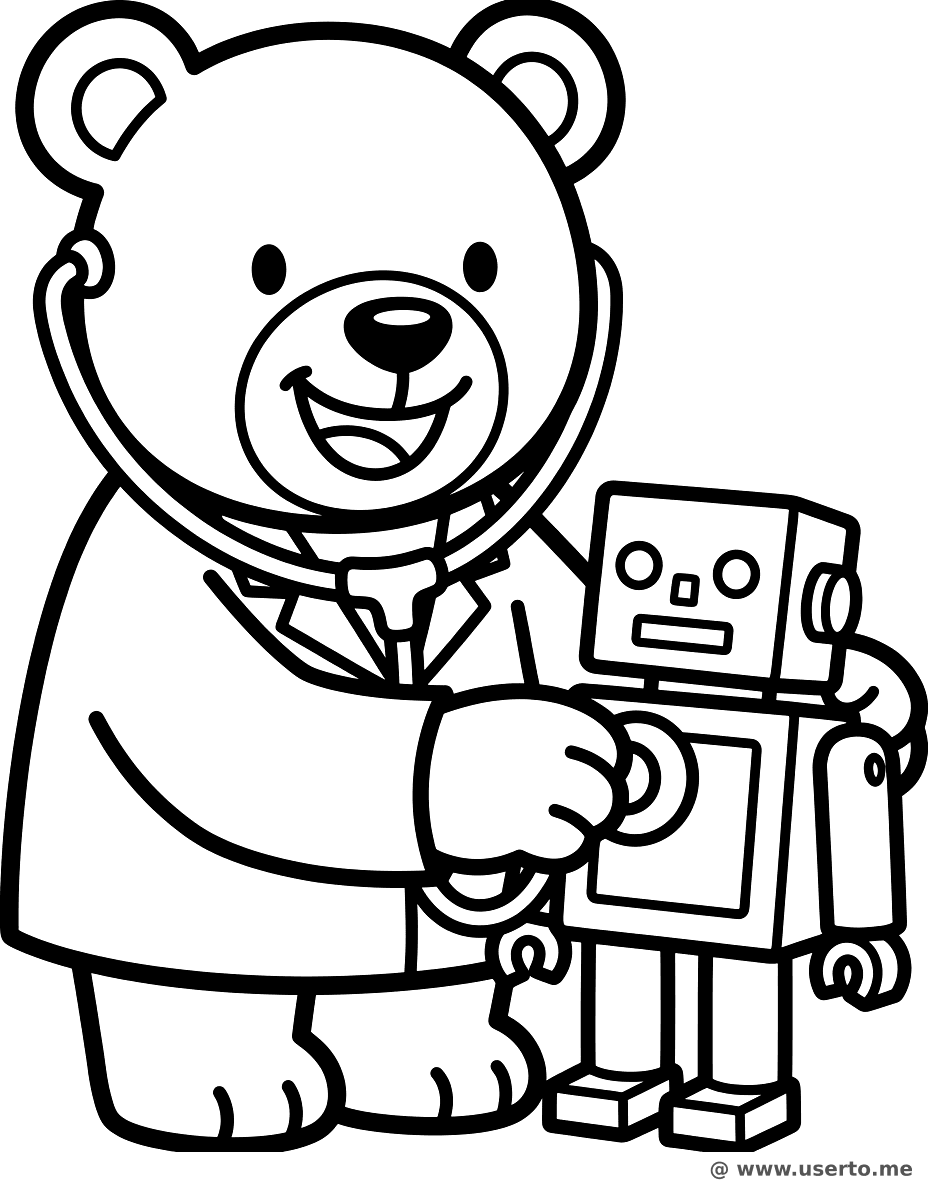 친절한 곰돌이 의사 선생님