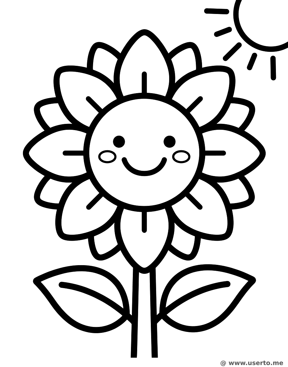 행복한 햇살 해바라기