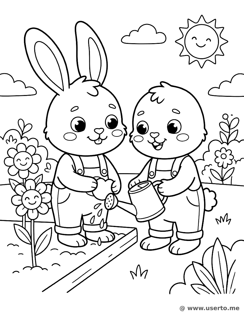 토끼의 마법 정원