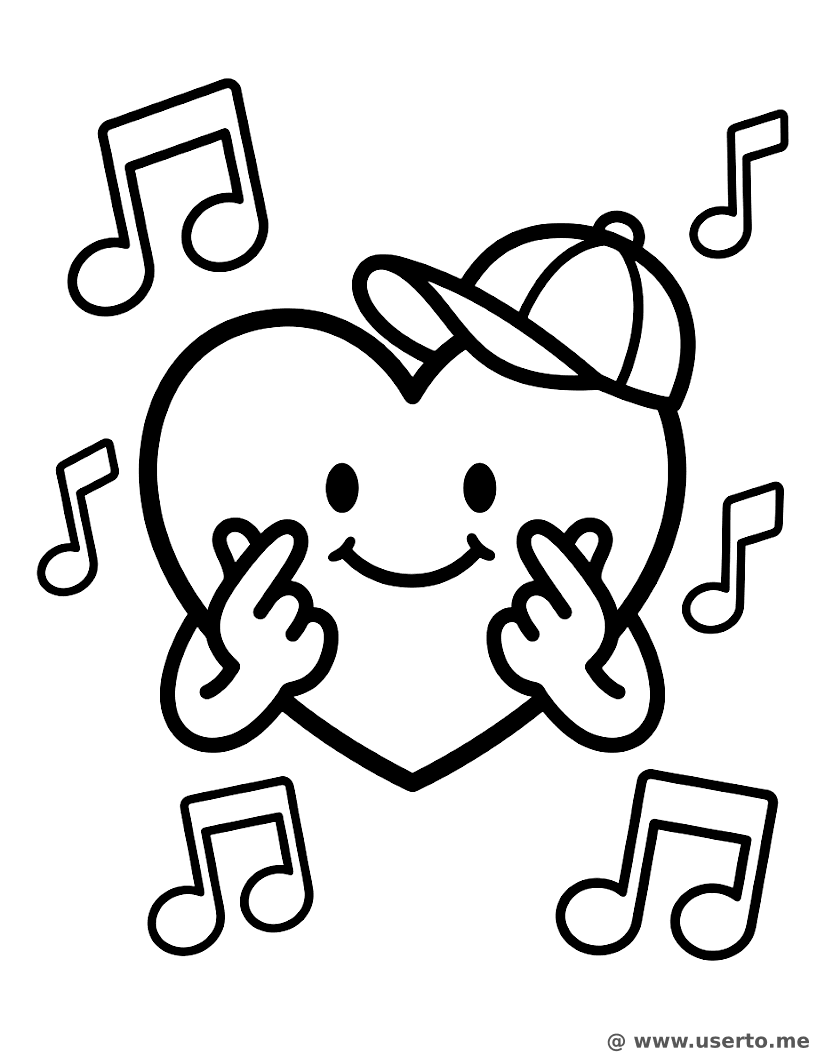 El corazón con dedos de Corazón Feliz