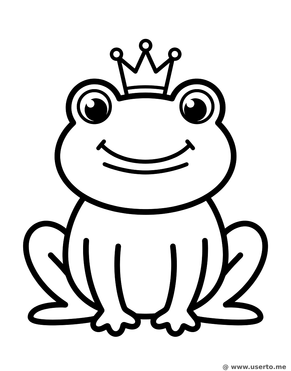 Frog with a Crown
