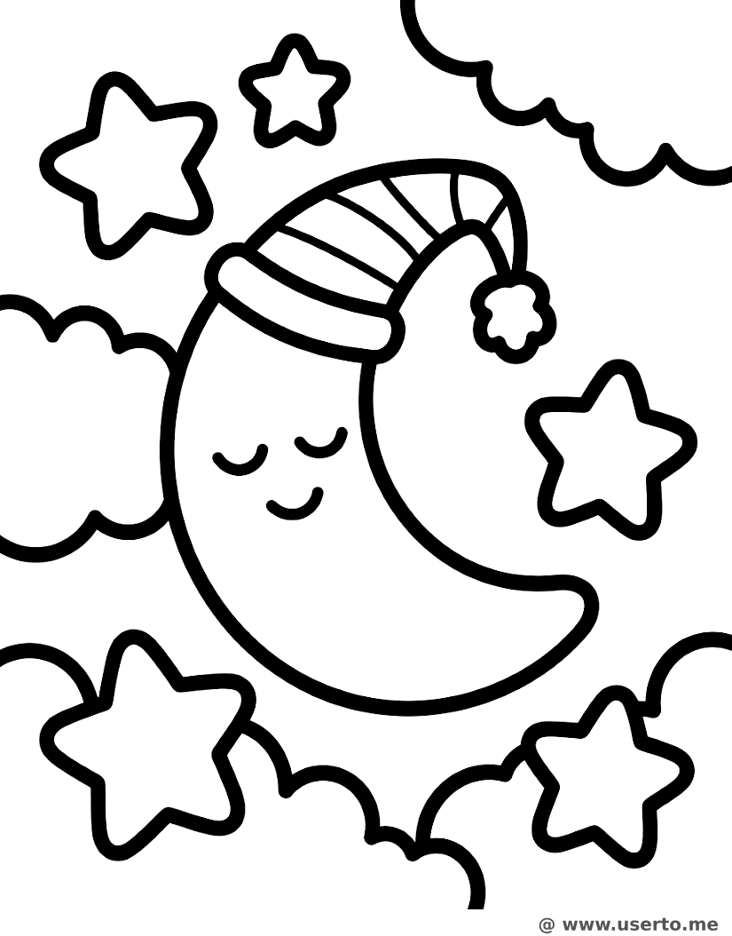 Luna y Estrellas Dormilonas