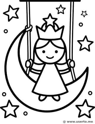 Princesa Galáctica na Lua