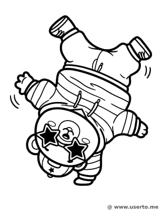 춤추는 힙합 곰돌이