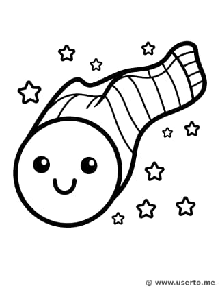 The Comet's Magic Scarf