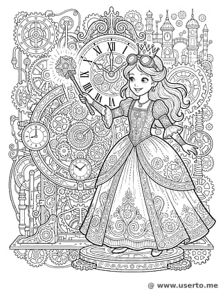 Princesa Mágica das Engrenagens