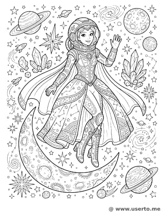 La Princesa Viajera de las Galaxias