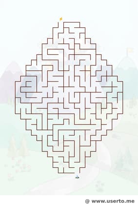 Blitzstrahls Gipfelsturm-Lauf