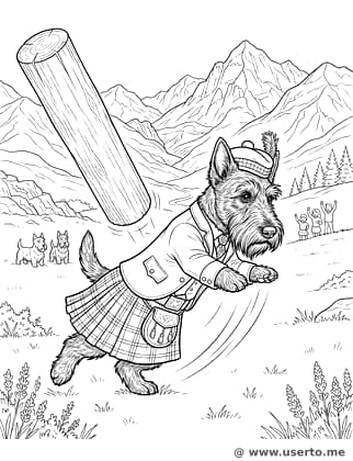 Arremesso de tronco nos Jogos das Highlands