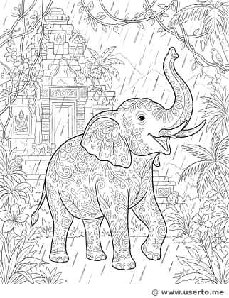 Celebração do Elefante das Monções