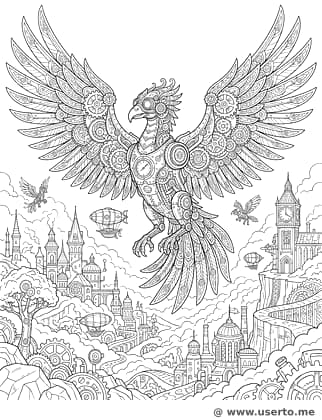 O Voo da Fénix Steampunk