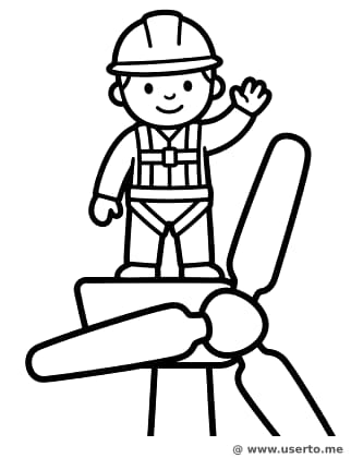 Brave Wind Turbine Hero