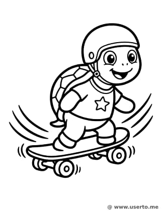 Speedy Turtle on Wheels